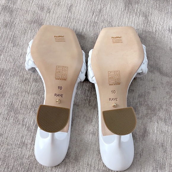 RAYE | Woven Heel White | Size 10 - Picture 7 of 15